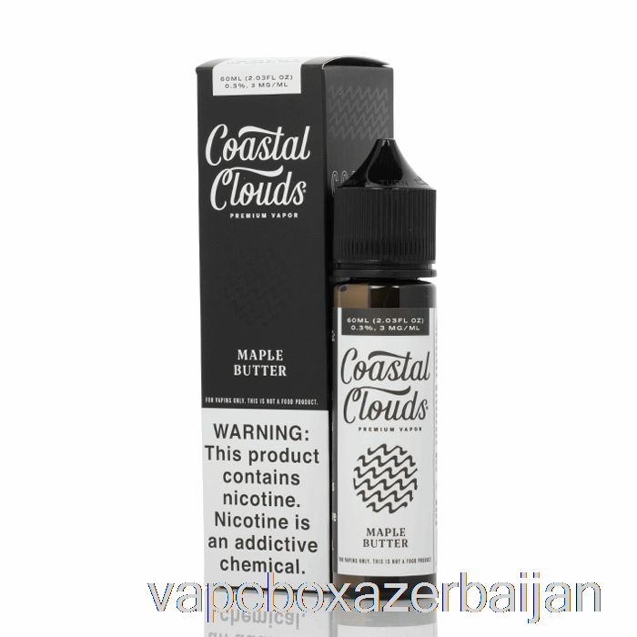 Vape Azerbaijan Maple Butter - Coastal Clouds Co. - 60mL 0mg